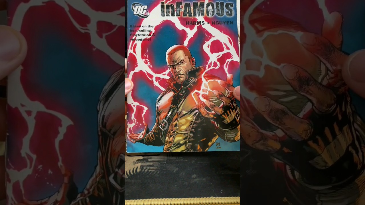 Секретные материалы infamous 2 short #shorts #gamezilla #infamous2 #playstation3 #unboxing #comics