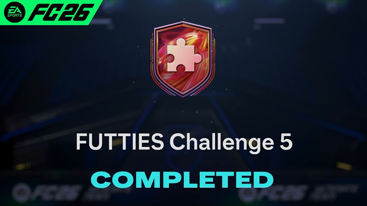 Futties Challenge 5 SBC Solution Completed - Cheapest Solution FC 26