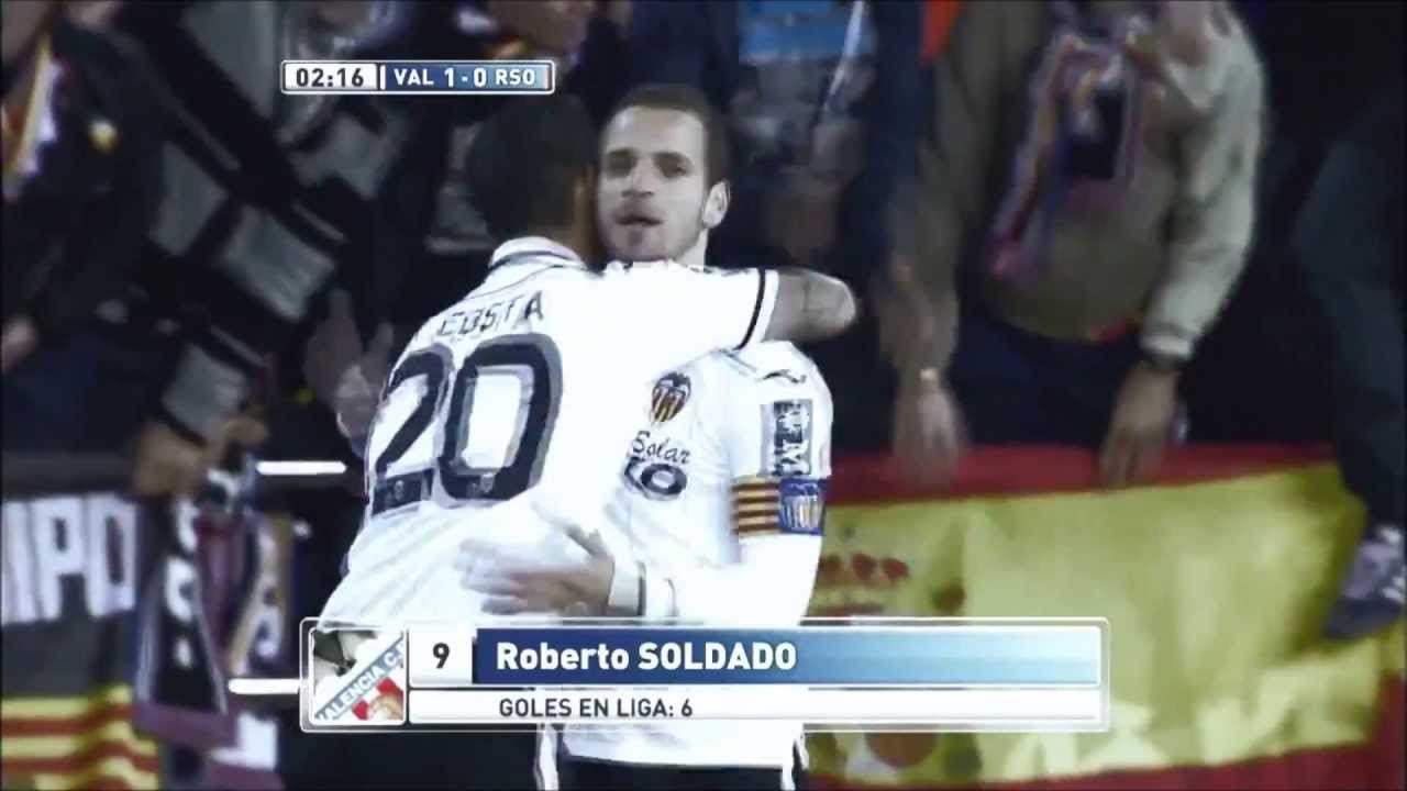 Roberto Soldado 2012-2013 (Stronger - Kanye West feat. Daft Punk) HD