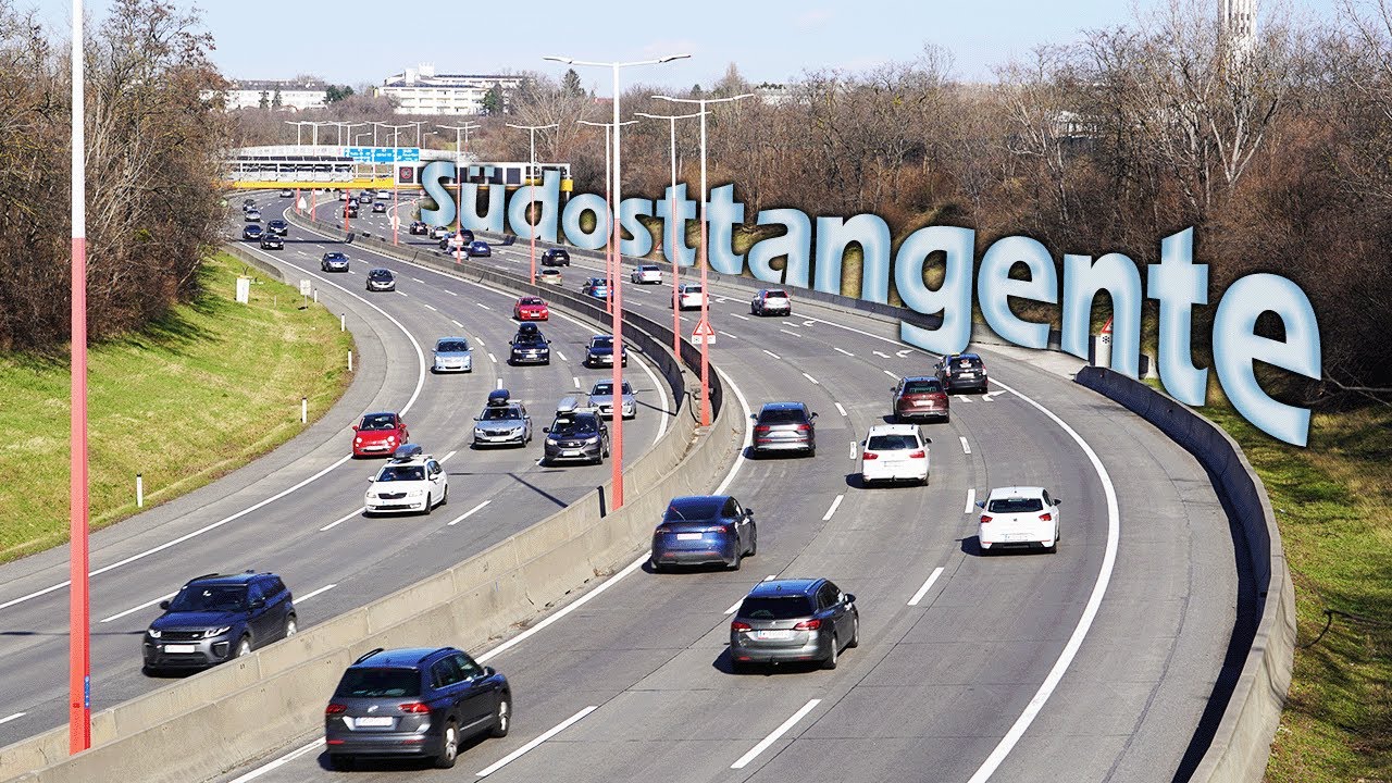 Die Südosttangente - eine Hochleistungsautobahn quer durch Wien