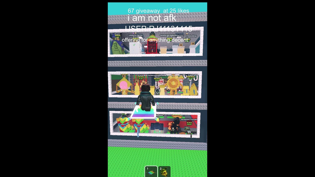 TRADING AND PVPING IN steal a brainrot