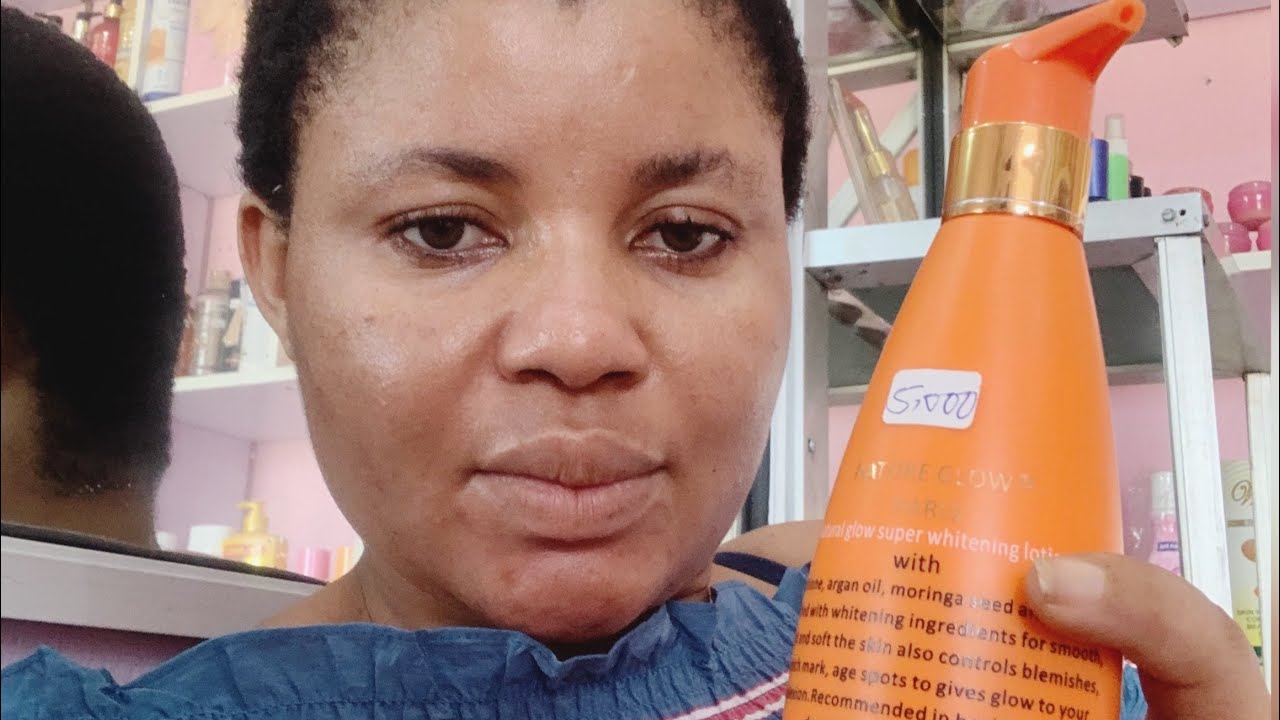 Nature glow, my honest review, how it whitens the skin.