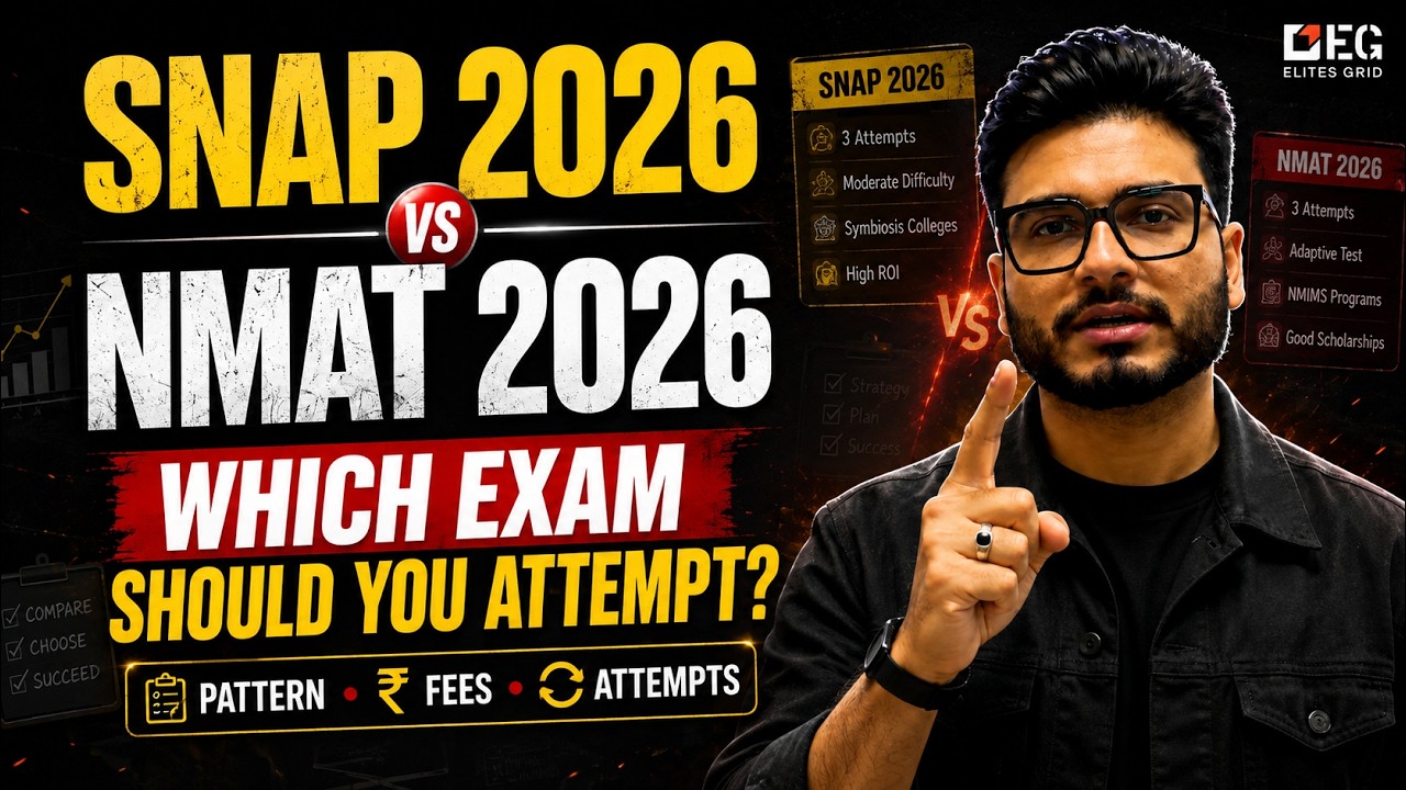 SNAP 2026 vs NMAT 2026: Which Exam Should You Attempt?