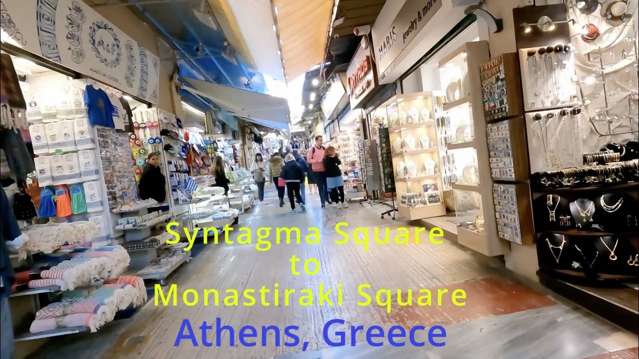 Athens: Syntagma Square to Monastiraki Square