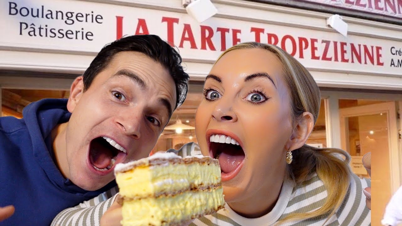 Indulging in Heaven! La Tarte Tropézienne vs. Local Gem | French Pastry Adventure & Taste Test!