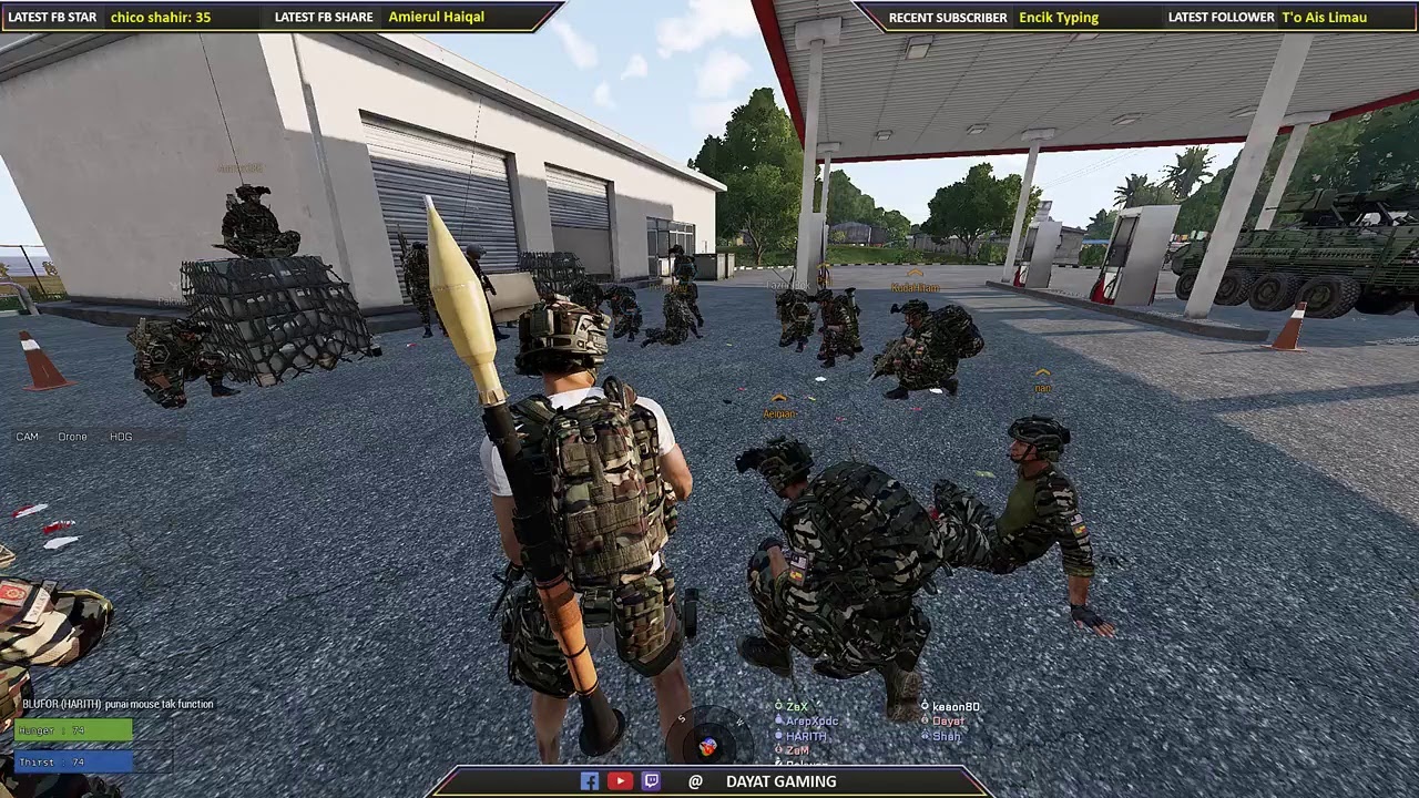 Arma 3 Malaysia - H&M Tanoa [ 5th Division Arma Malaysia ] - Episode 12
