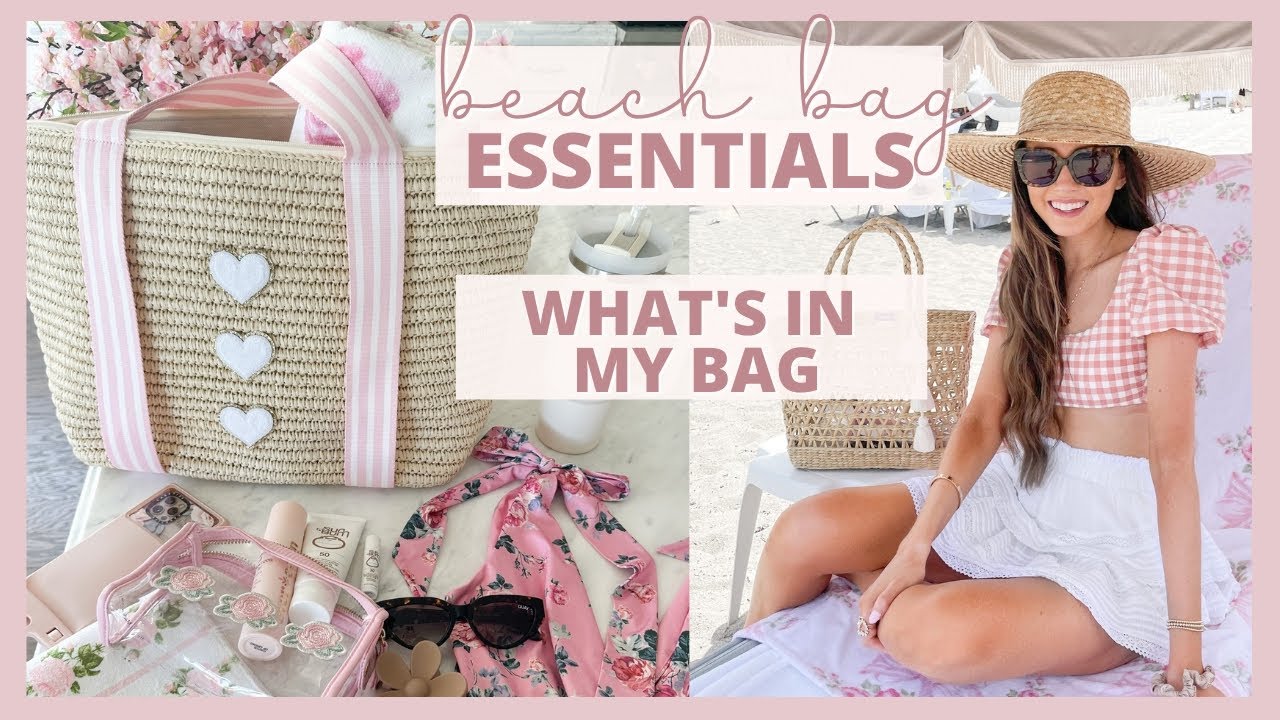 What's In My Beach Bag | Beach Bag ESSENTIALS