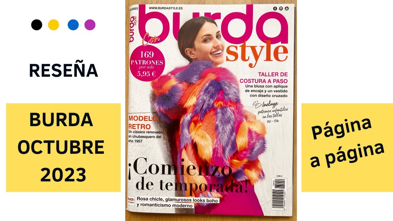 RESEÑA BURDA STYLE OCTUBRE 2023