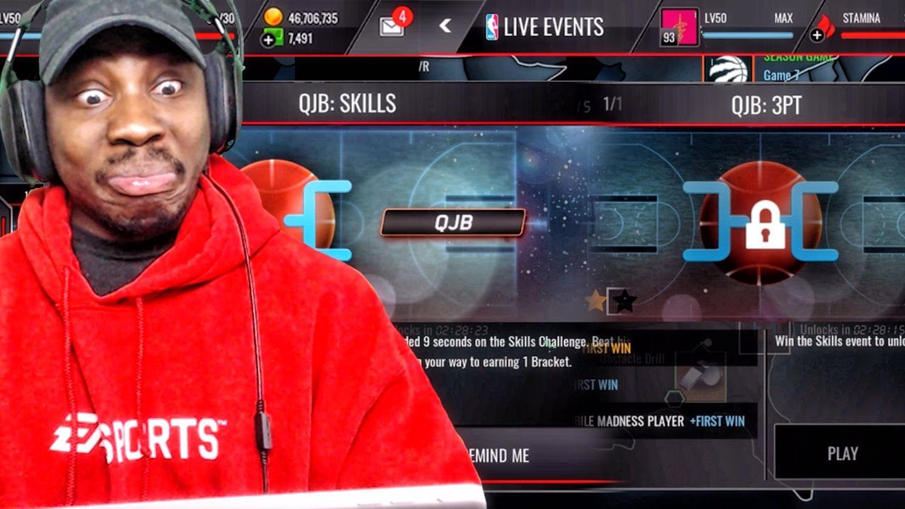 QJB LIVE EVENTS CHALLENGE! BEAT SCORES FOR CHANCE @ ELITE! NBA Live Mobile 16 Gameplay Ep. 92