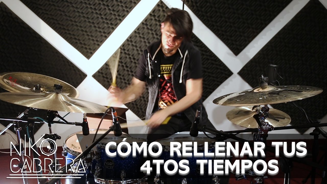 Cómo hacer fills cortos y variaciones  - NIKO CABRERA -
