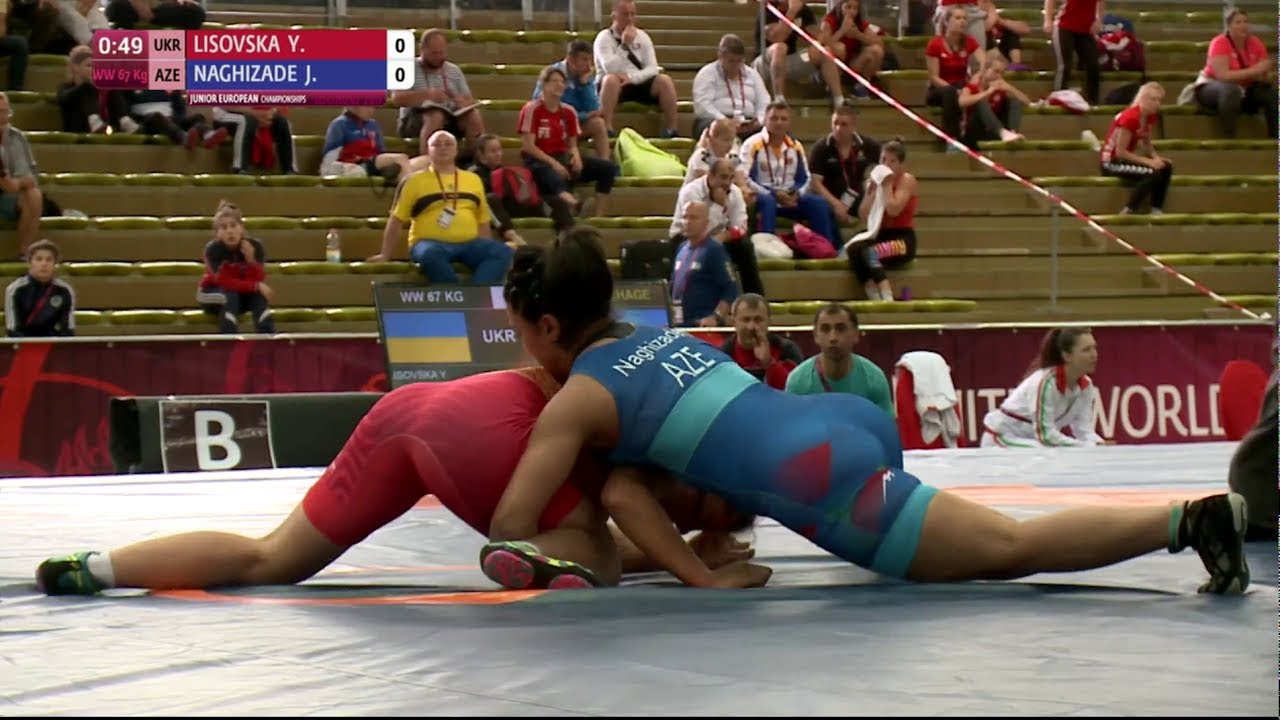 Repechage WW - 67 kg: J. NAGHIZADE (AZE) df. Y. LISOVSKA (UKR), 6-0