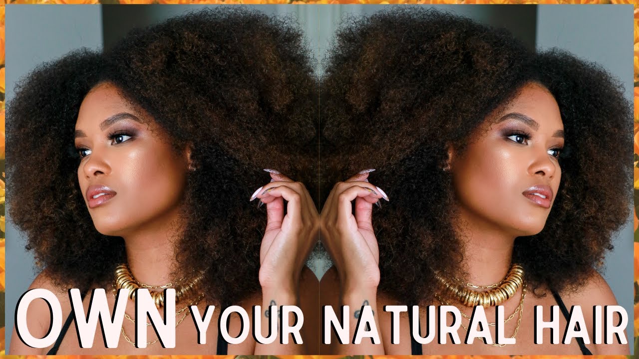 how to LOVE & EMBRACE your natural hair | self love + confidence