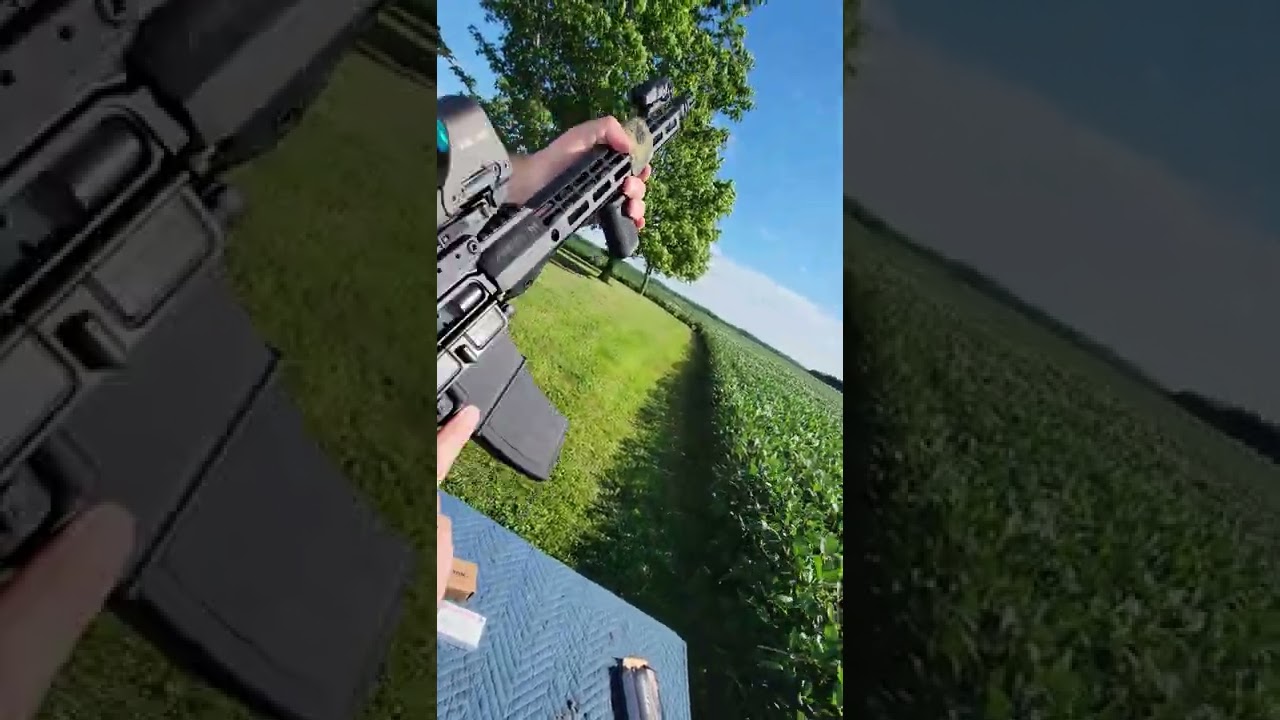 Custom AR-15.