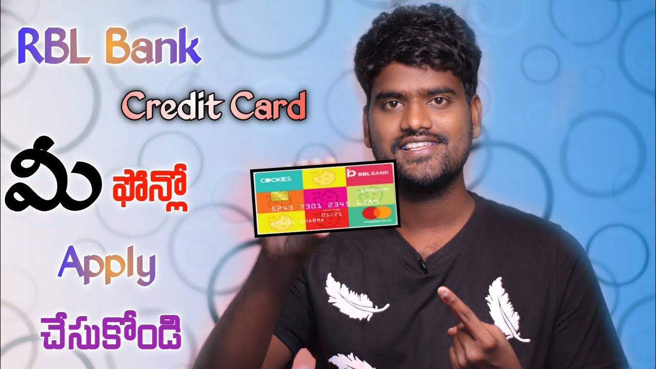 How To Apply For An RBL Bank 🏦 Credit Card In Telugu 2022 | Kbr Gowtham