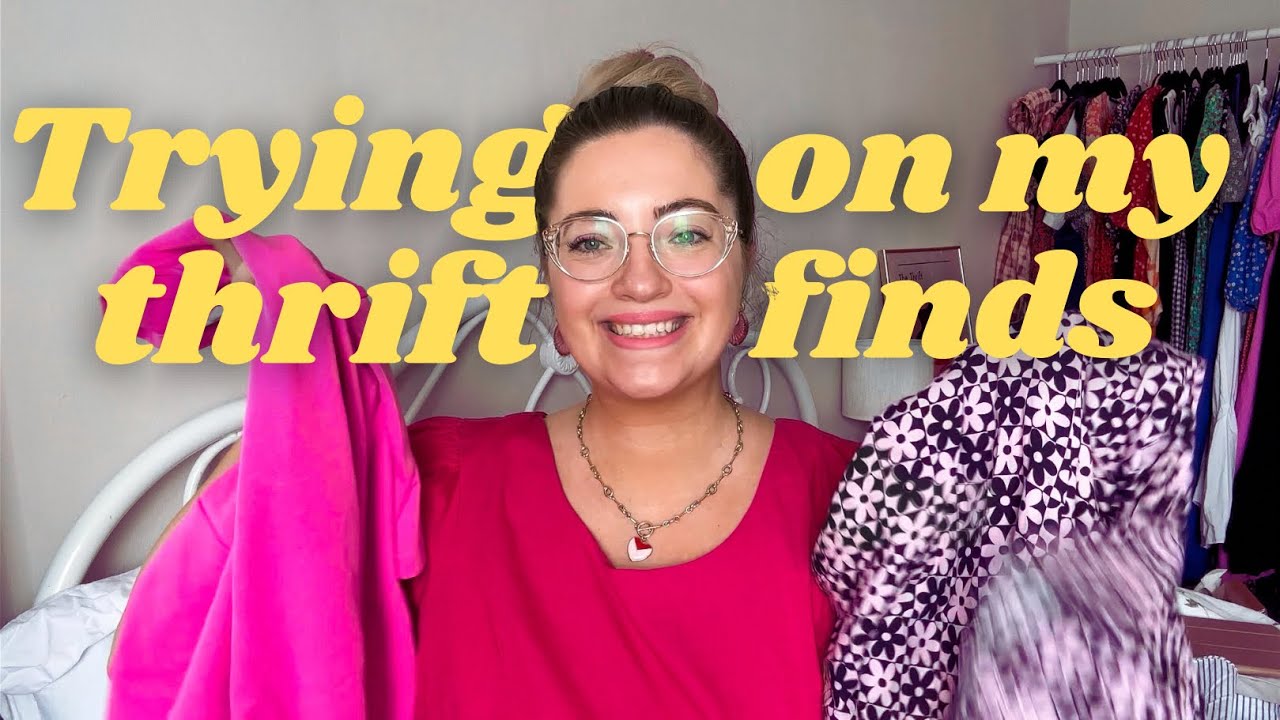 here's what i bought on the 27 stop charity shop crawl! + try on!