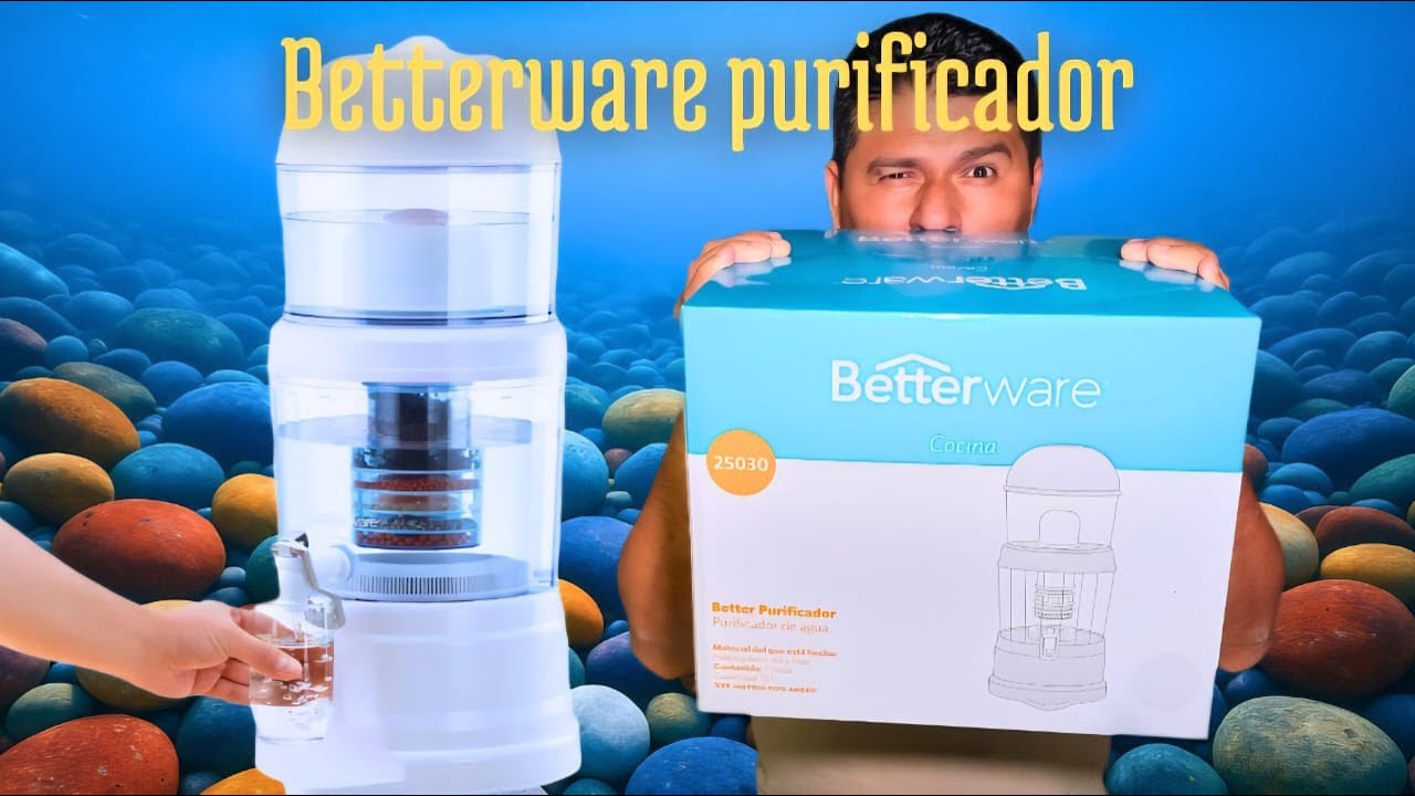 Better purificador. Armado, funcionamiento  y limpieza.