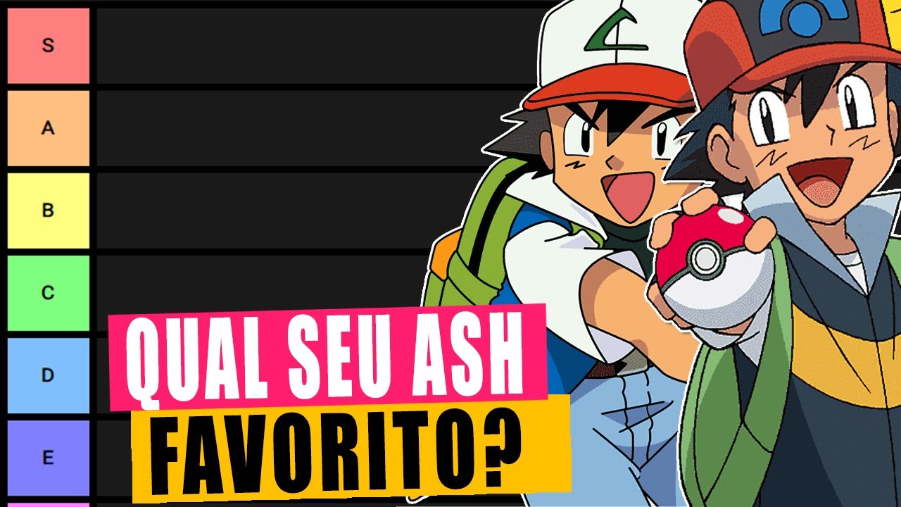 QUAL SEU ASH FAVORITO EM POKÉMON?