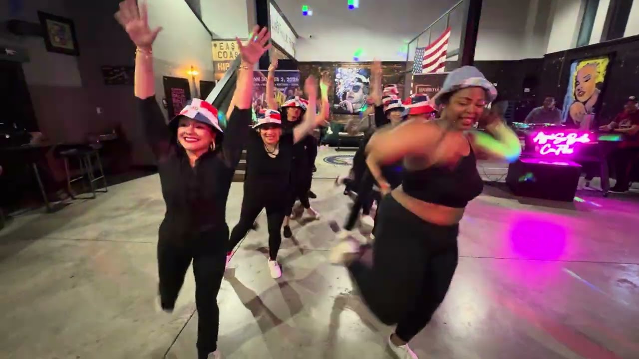 Sabrina's Merengue Bootcamp Performance at MamboYá