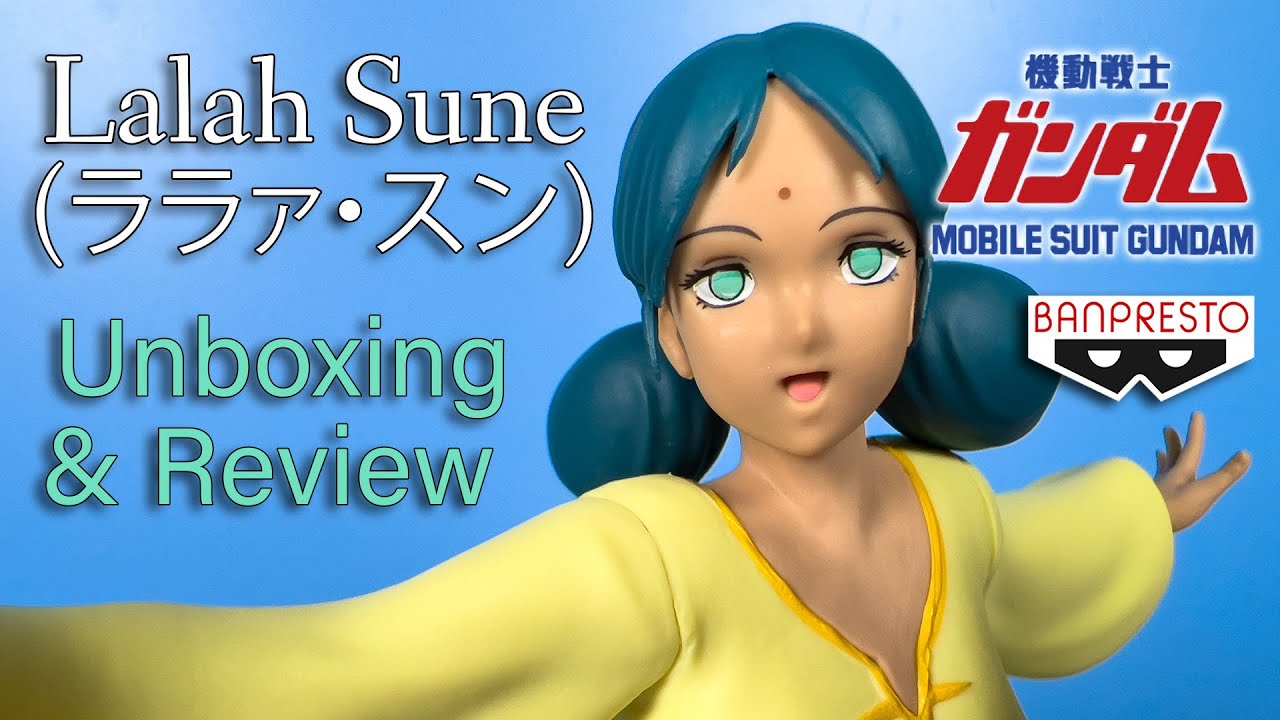 Lalah Sune | Mobile Suit Gundam - Banpresto Ver.B Pre-Painted Figure (Unboxing & Review)