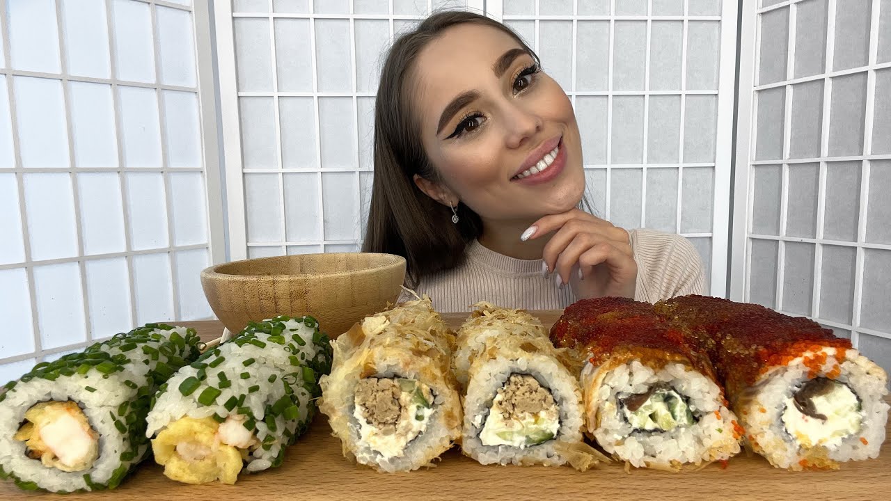 MUKBANG| СУШИ🍱/ЛЮБОВНИК🤫неASMR/Sushi🍱