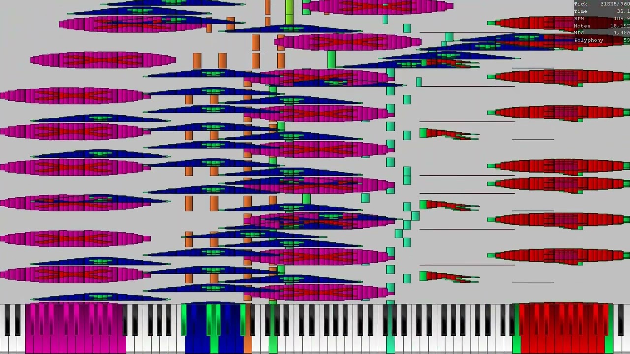 [BLACK MIDI] Windows XP Music 141k Notes