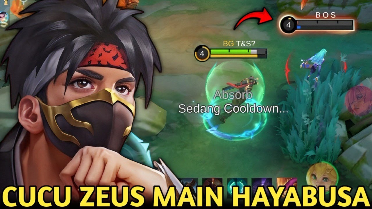 CUCU KAKEK ZEUS PERDANA MAIN HAYABUSA! TERNYATA AGAK LICIN JUGA BIKIN SEMUA MUSUH BEDA ALAM! MLBB