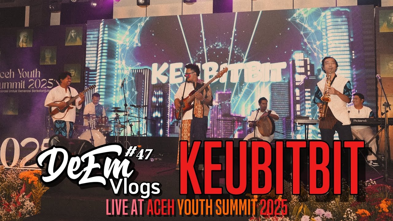 DeEm Vlogs #47 - Meuneumat pertama kali dibawain disini - Keubitbit Live at Aceh Youth Summit 2025