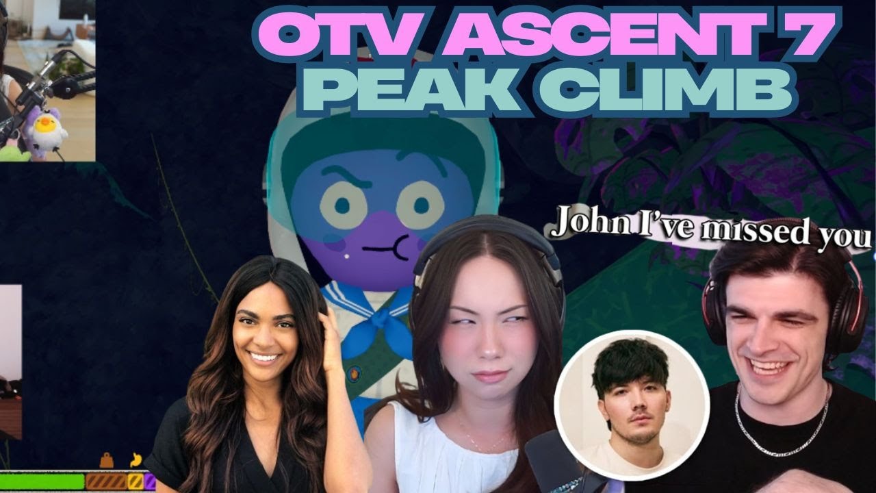 Will OTV Couple Quarterjade & Masayoshi Ever Finish PEAK ft Sydeon & Foolish the DREADED Ascent 7!