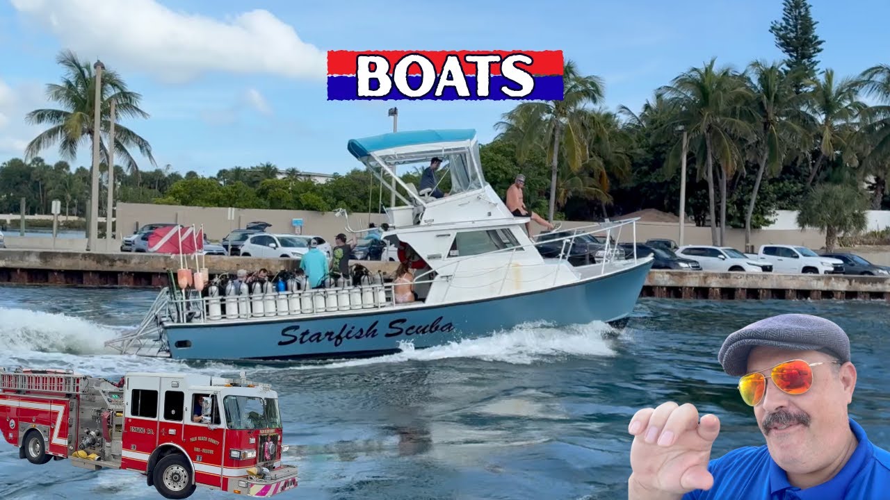BOATS at Boynton Beach Florida #youtube #video #392 #florida #boat #vlog @mannymoto1