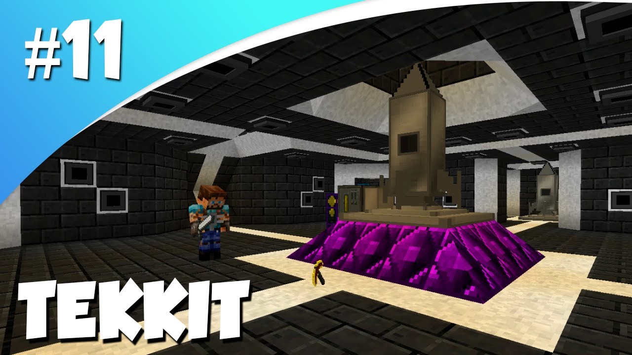 GEHEIME NASA BASE MET RAKETTEN! (Minecraft Tekkit #11)