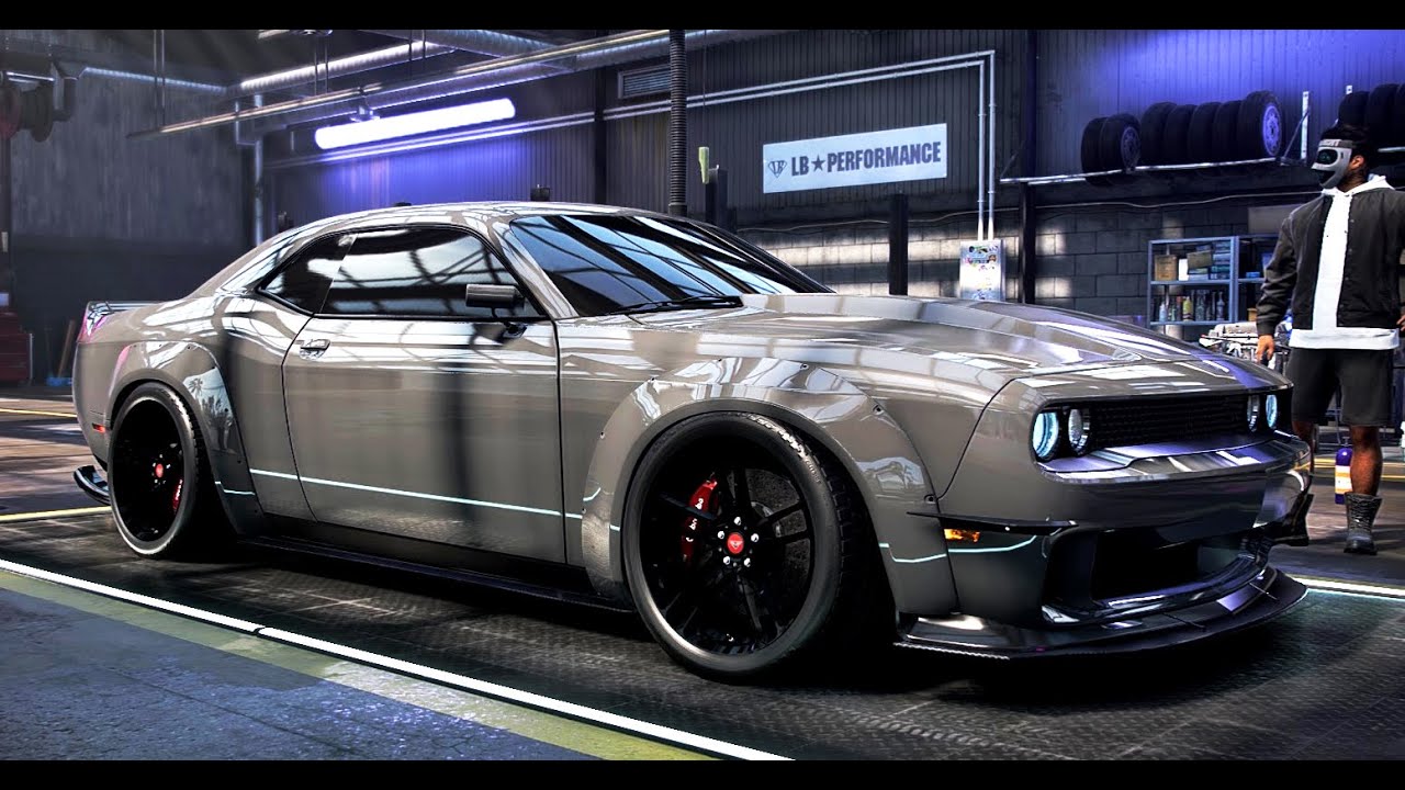 DODGE CHALLENGER BEST Customized EVER Tuning Need for Speed: Heat
