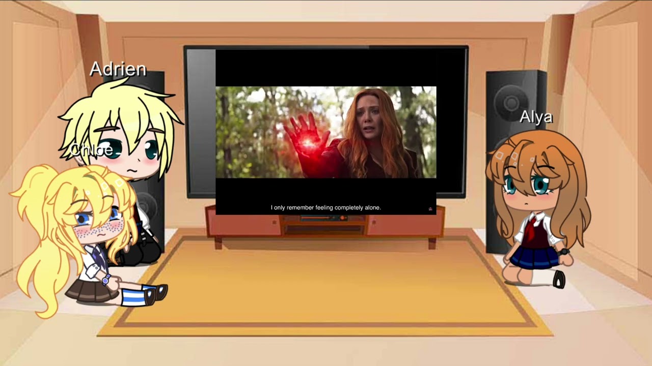 MLB react to Marinette as Wanda Maximoff (part 2)
