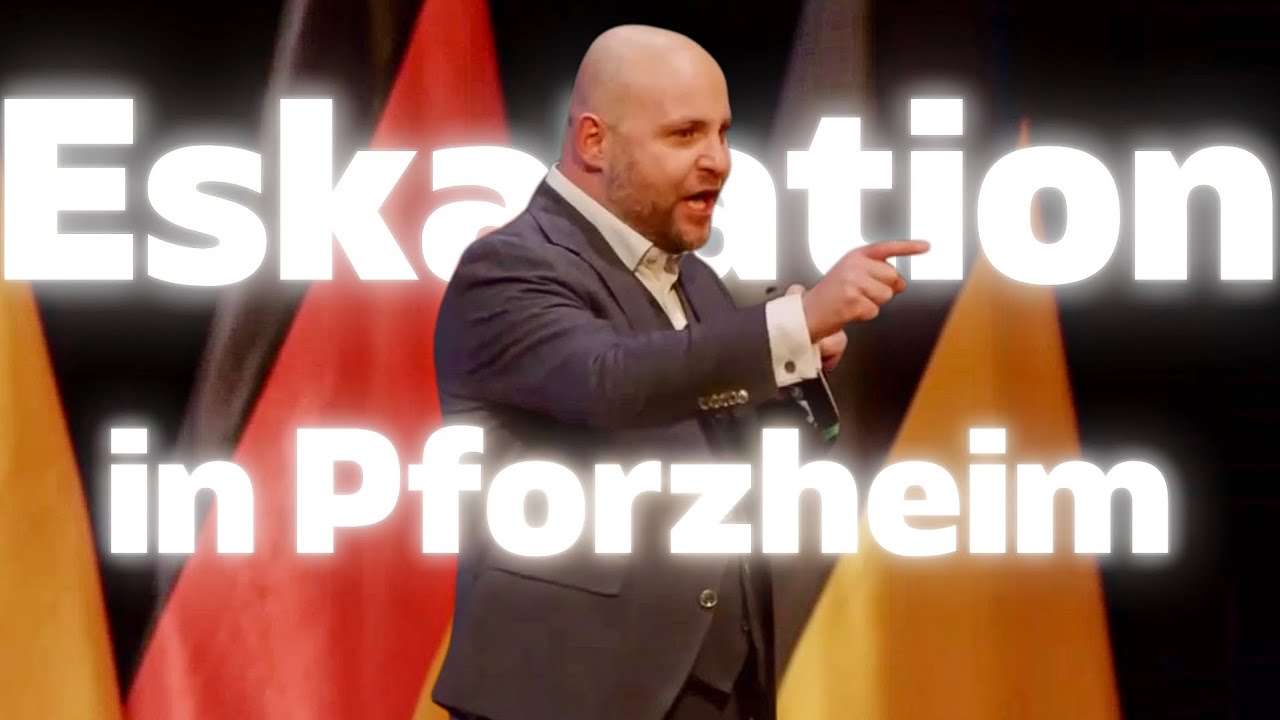 Markus Frohnmaier eskaliert in Pforzheim!