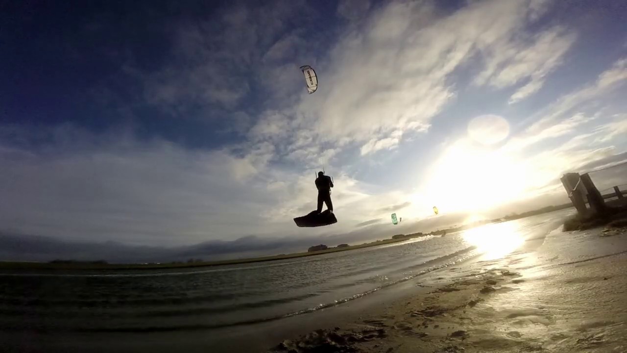 Sunrise Kiteloop Session mit den woolfs 20200301