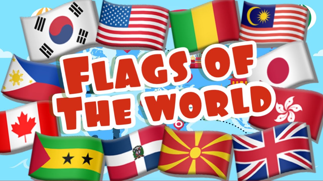 Learning Flags of the World for Kids | International Flags in Alphabetical Order
