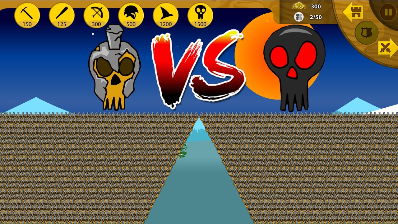 STICK WAR LEGACY | Army 9999 Giant Stone VS Army 9999 Final Boss🔥EPIC BATTLE