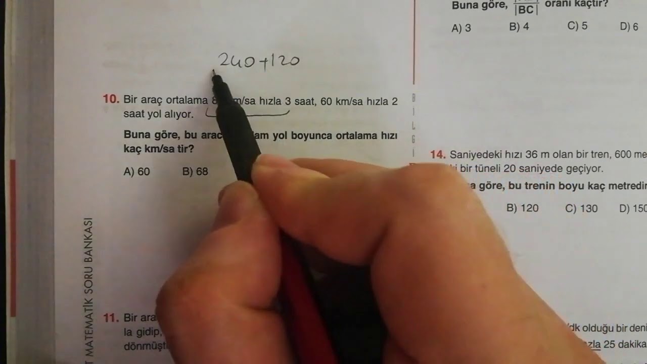 Zeyno ile Bilgi Sarmal TYT 2021 Hız Problemleri ORYANTASYON Testi Çözümleri.. 😀