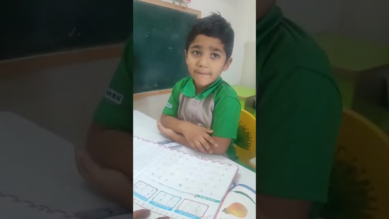 LKG SA2 maths  identification  exam