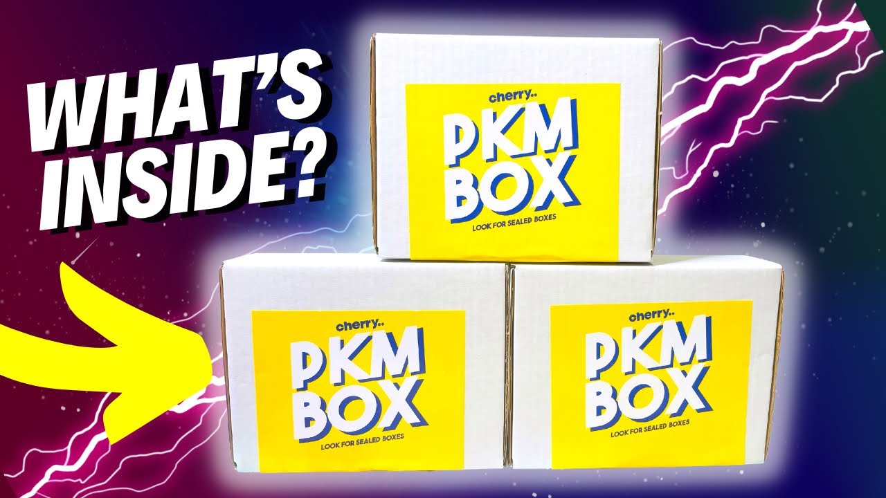 I OPENED $100 Pokémon Mystery Box from Cherry Collectables!!
