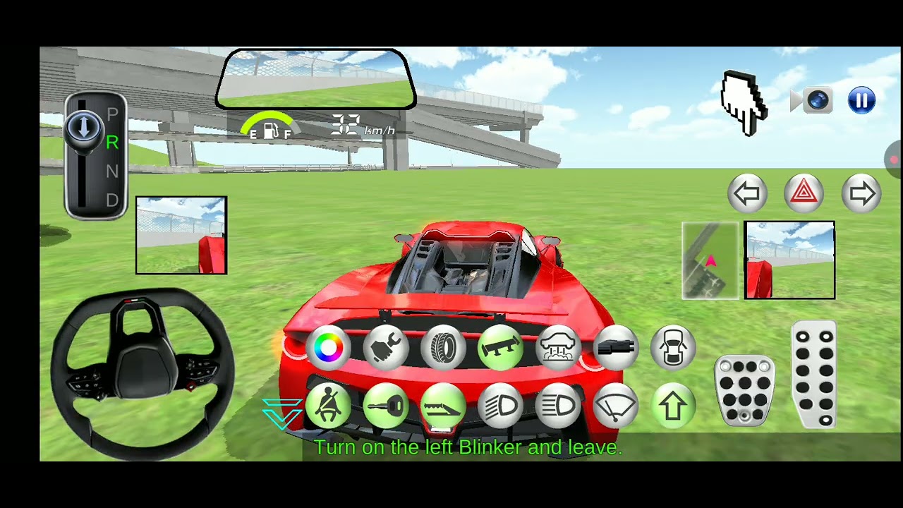 Indian car drive 
