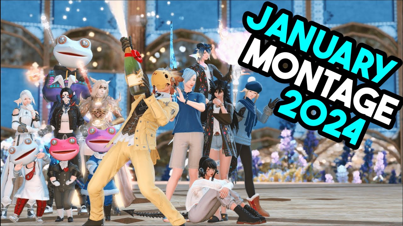 FFXIV: A Raider Montage #6 (January 2024)