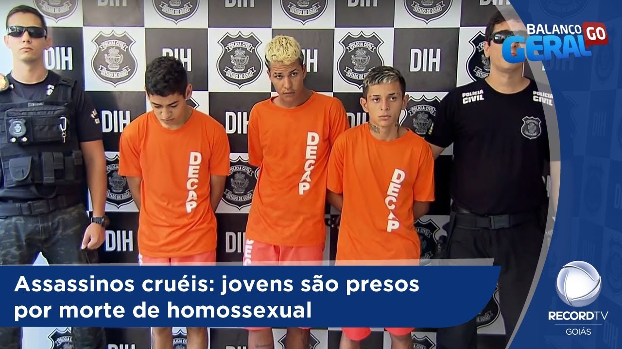 BG - Assassinos cruéis: jovens são presos por morte de homossexual - 12-10-2018