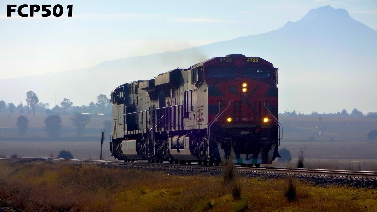 Ferrosur (FSRR): Encuentro, Intercambio y Maquinas solas. Escape de Guadalupe Tlax. Vía S