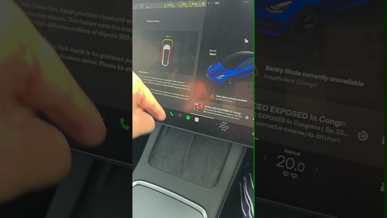 Новое обновление программного обеспечения Tesla, включая помощь при парковке &mdash; работает ли оно? #...