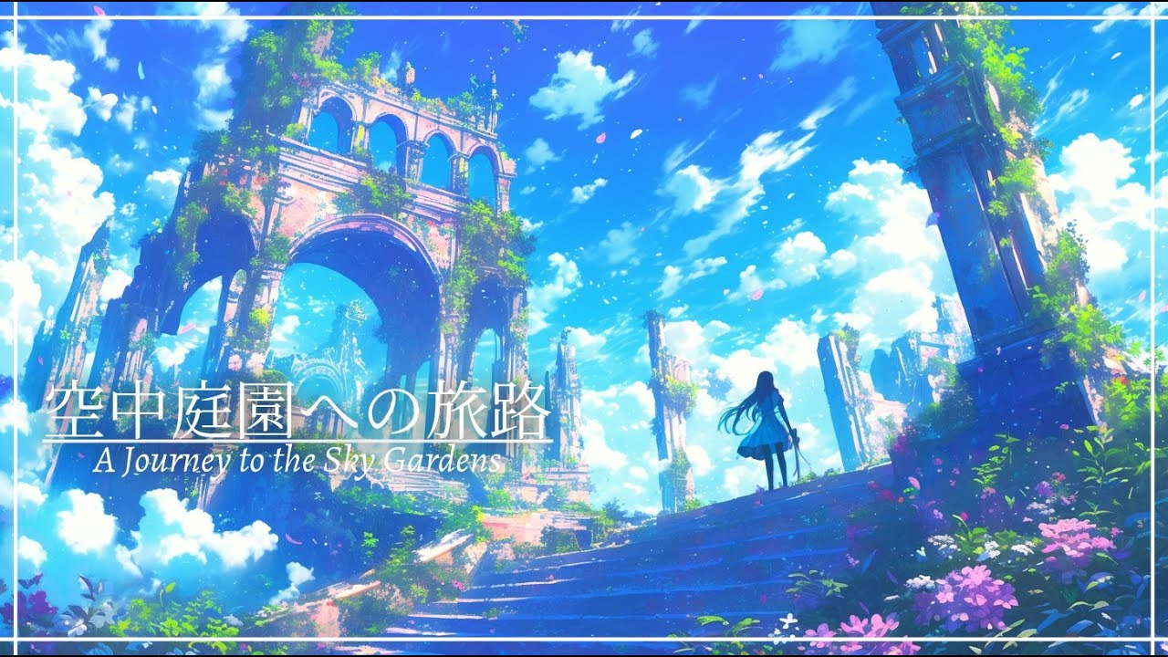 【ケルト音楽 / Celtic Music】空中庭園への旅路《120min》【睡眠 / 勉強 / 作業用BGM】