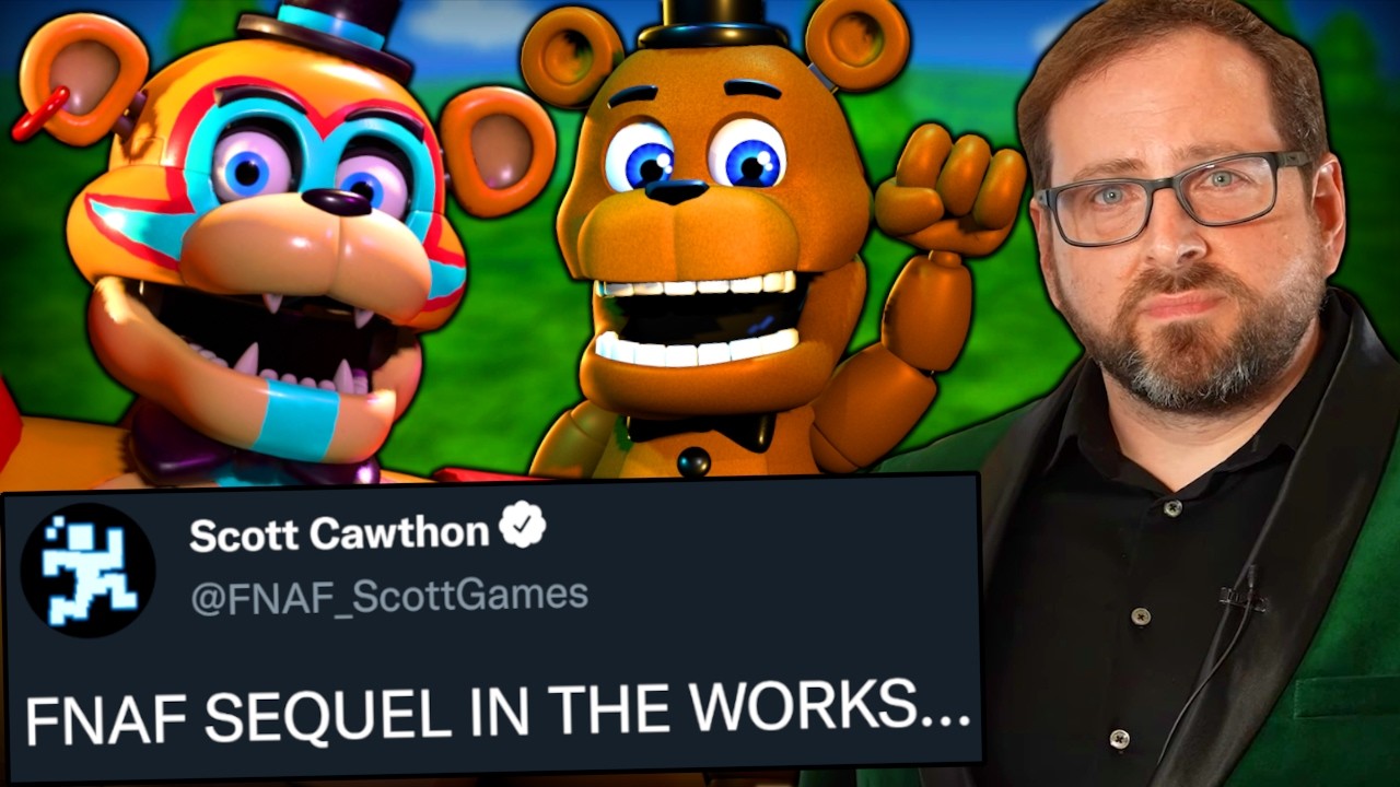 SCOTT TEASES NEW FNAF GAME...