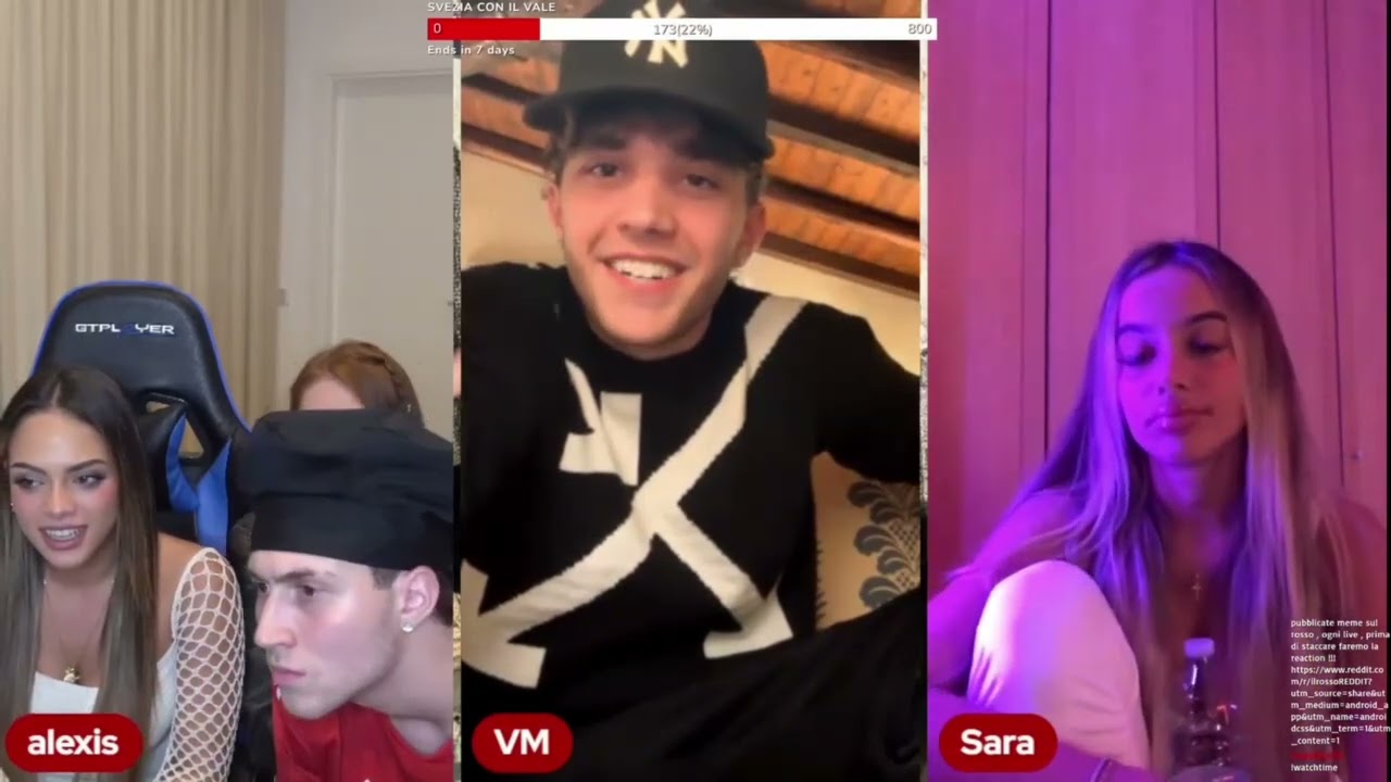 VALERIO MAZZEI SI INNAMORA DI SARA CAVESTRO IN LIVE DAL ROSSO!