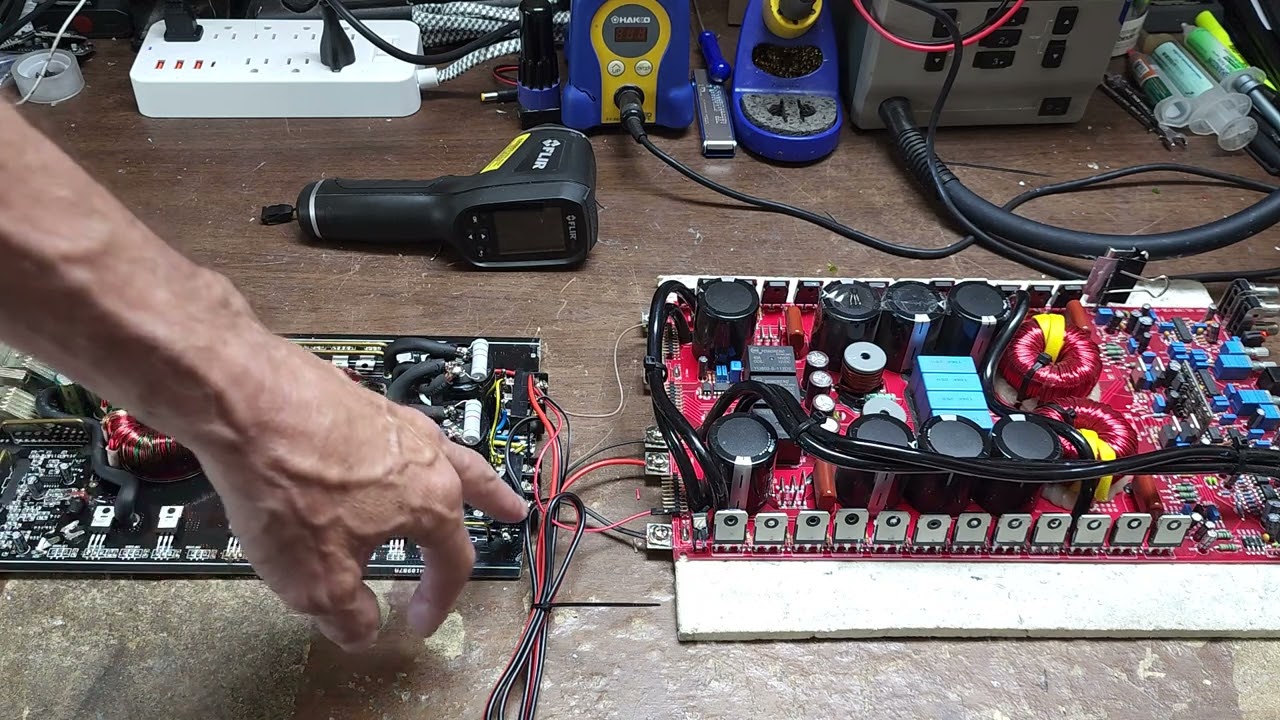Here It Is The Low Voltage Test Board for Half Bridge Automotive Amplifiers