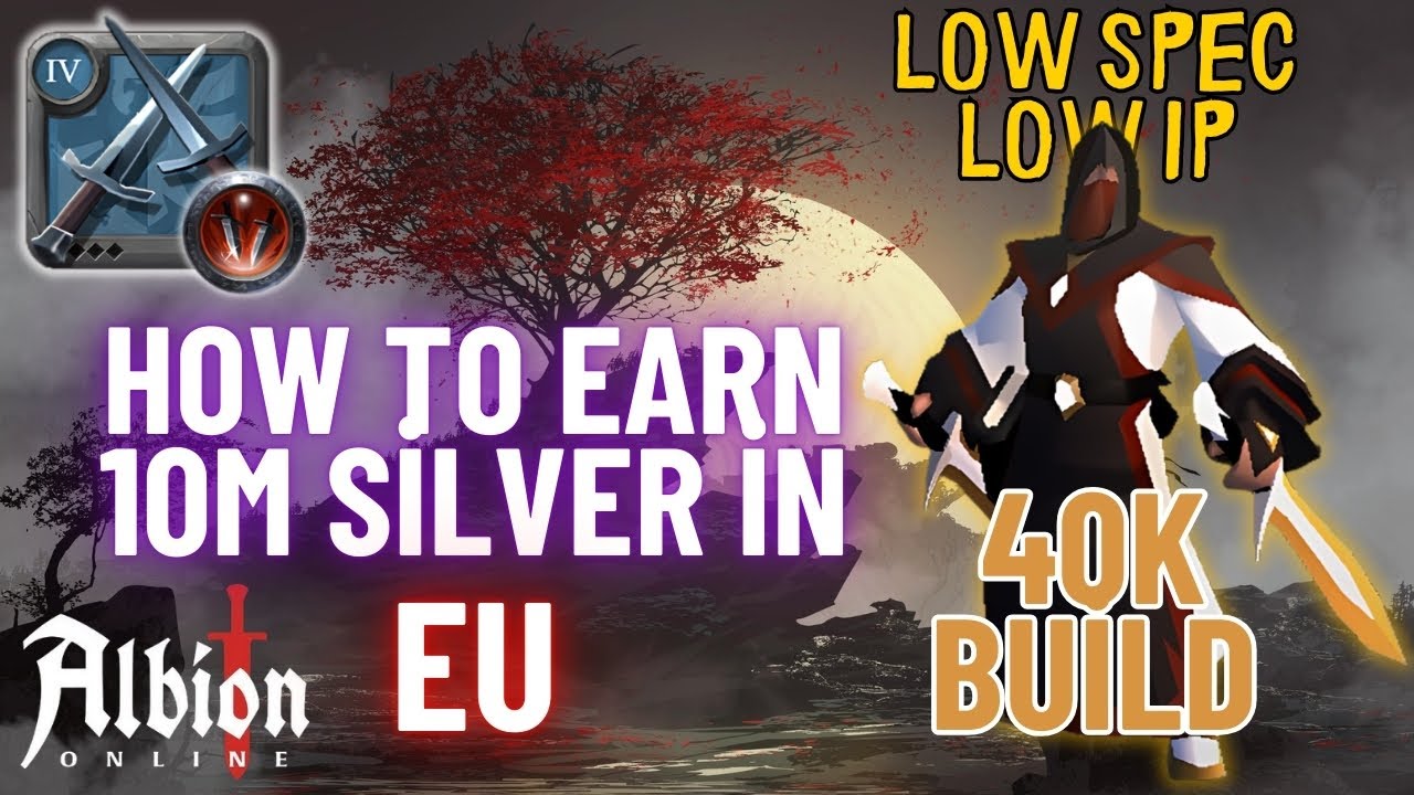 How to get 10M Silver by HUNTİNG Solo Players in EU | Albion Online | Solo Dungeon Dive | SOLO PVP |
