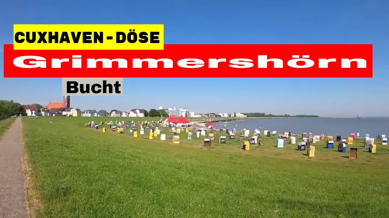 Cuxhaven Döse - Grimmershörn Bucht mit Badestrand | Livestream